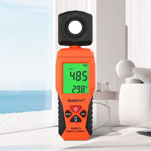 速為SW6013高精度數(shù)字照度儀照度計流明表數(shù)顯光度亮度測光測量儀 溫度測量