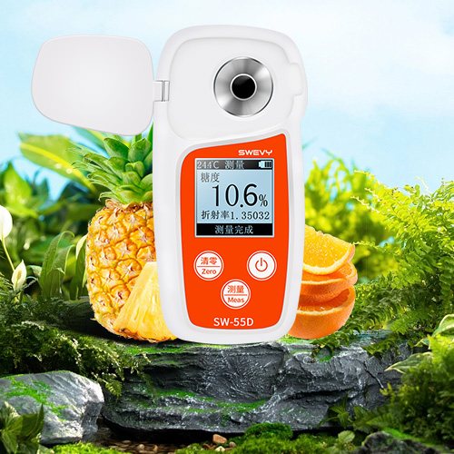 SW55D速為水果測糖儀高精度甜度測試儀飲料奶茶糖分檢測儀器數(shù)顯糖度計