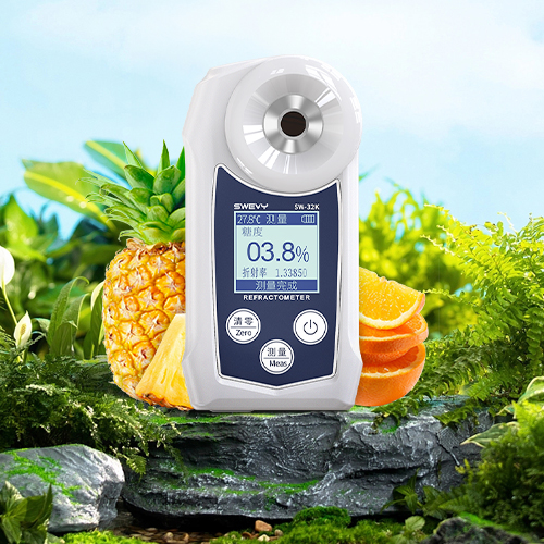 SW-32K速為數(shù)顯糖度計水果測糖儀高精度糖份檢測儀器甜度計測試儀折光儀