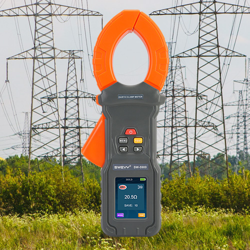 速為SW5900地樁兩用鉗形接地電阻測(cè)試儀充電樁地阻測(cè)量鉗型搖表