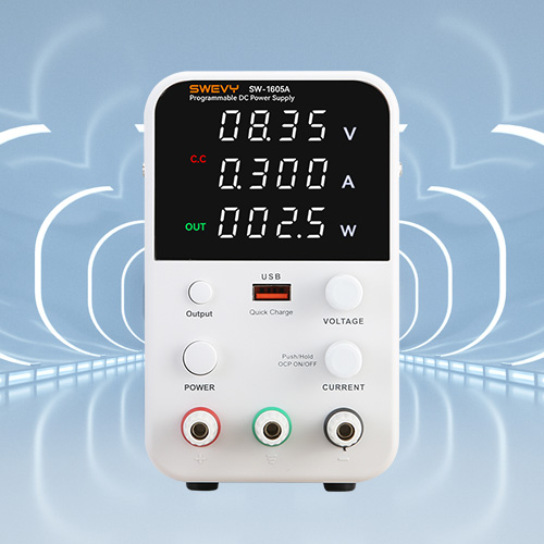 速為可調(diào)直流穩(wěn)壓電源 開(kāi)關(guān)電源 USB快充 高精度數(shù)顯直流手機(jī)維修電源 SW-1605A(60V5A帶USB快充)